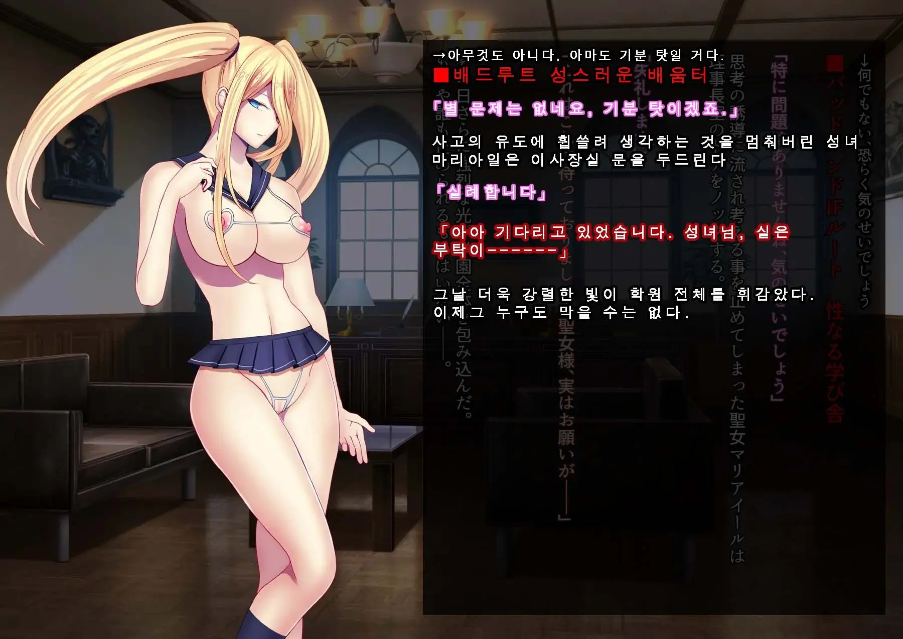 Senki Bad End 0 Gaiden -Seinaru Gakuen To Kurutta Kousoku-